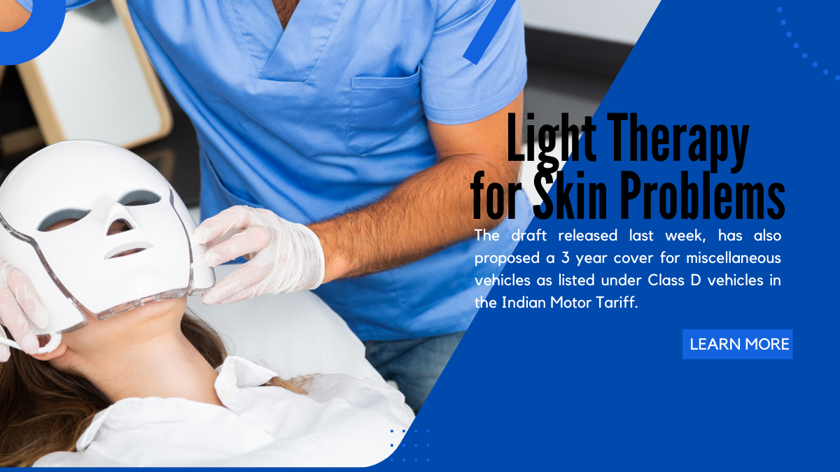 Может ли светотерапия помочь при проблемах с кожей?
